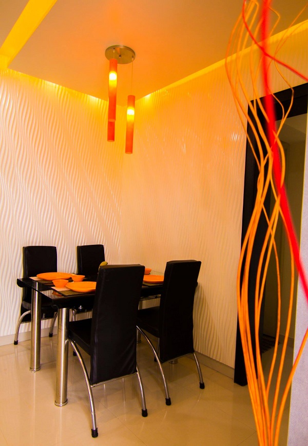 Dining Area Interior Design, Dhayari, Pune