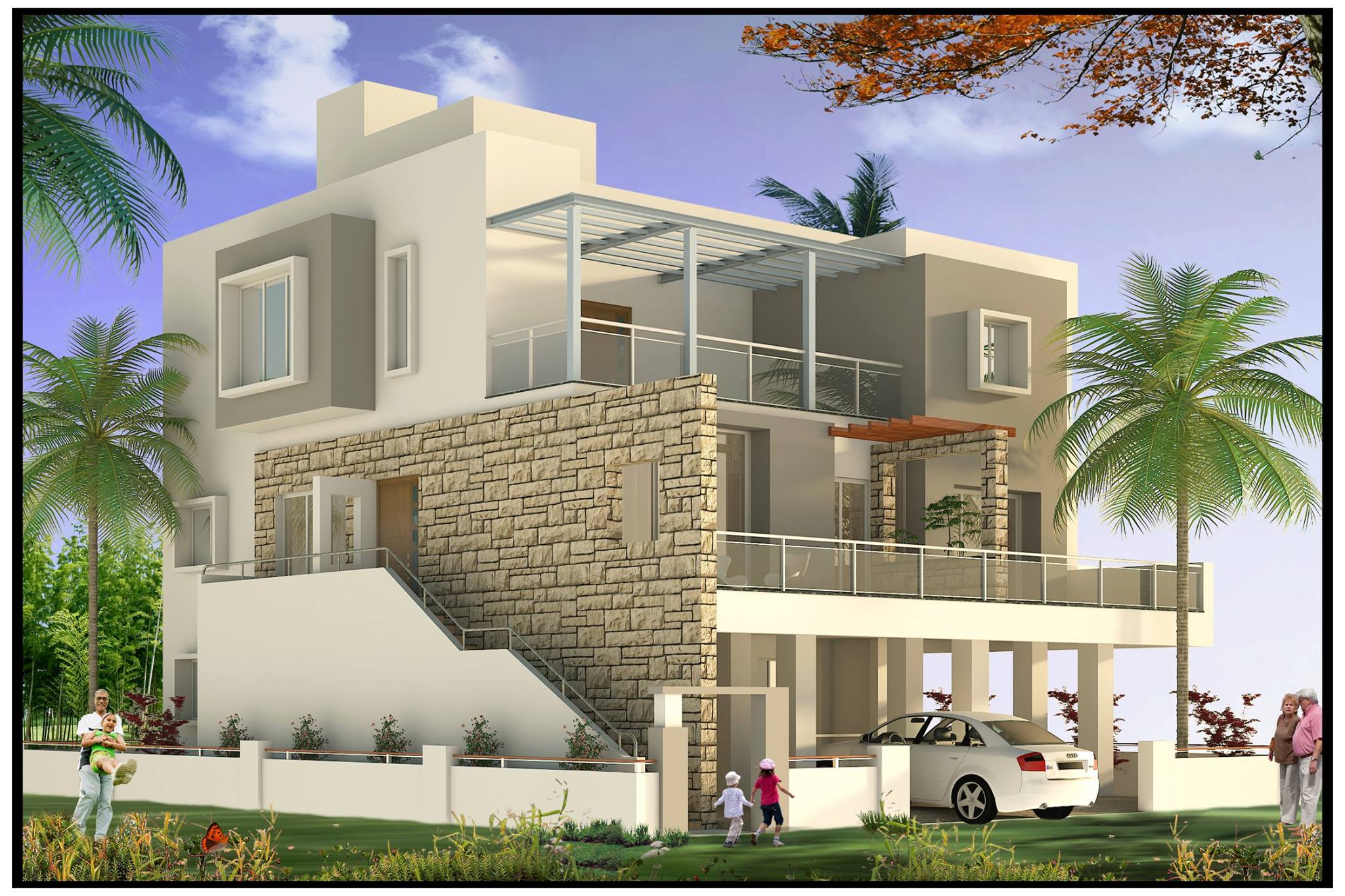Exterior View of Bungalow