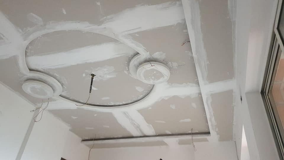 False Ceiling Construction Work