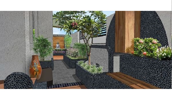 Landscape Design of Garden