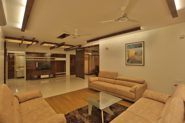 Living Room Interior Design (Mr. Kirti Patel)