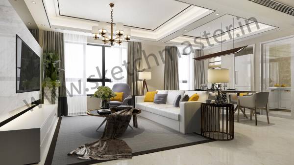 Living Room Interior Design - 02