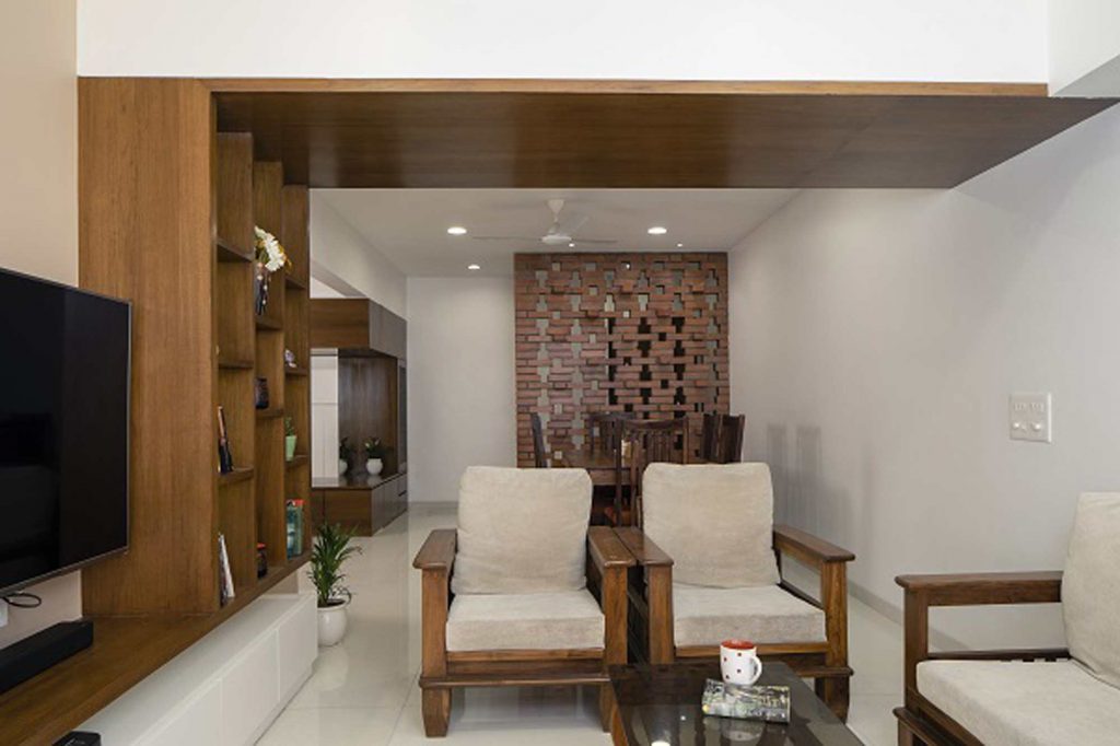 Open Concept Living Dining Room incorporating Solid Wood Sofa Set