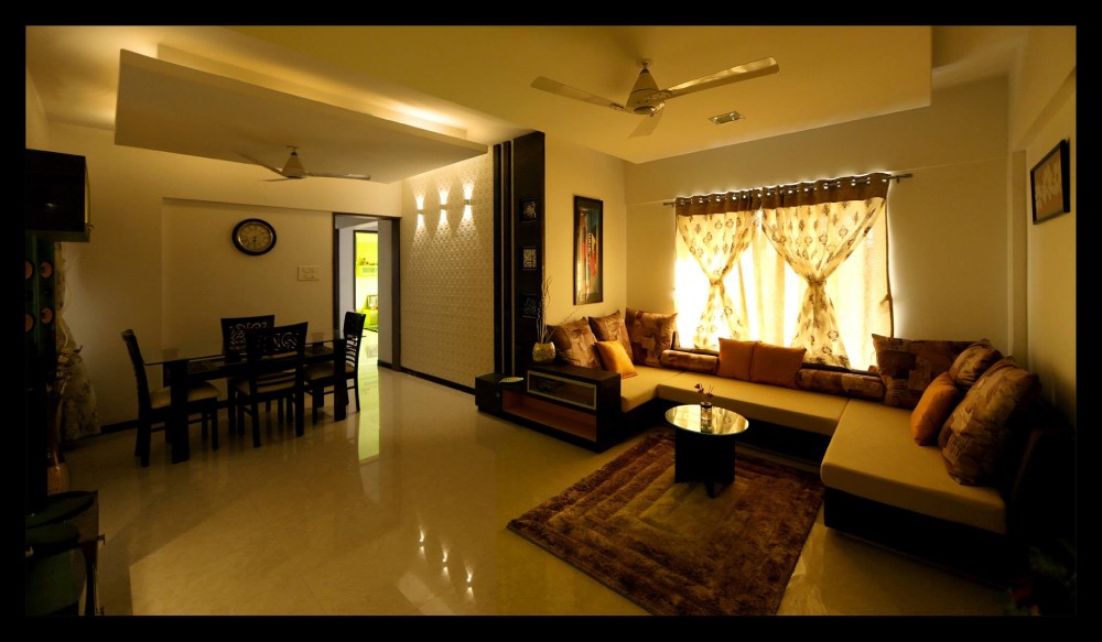 Open Concept Living Dining Room