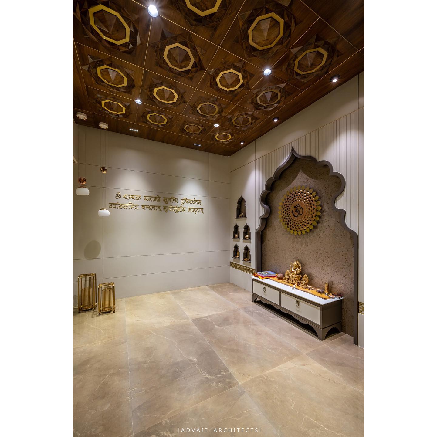 Puja Area Interior Design
