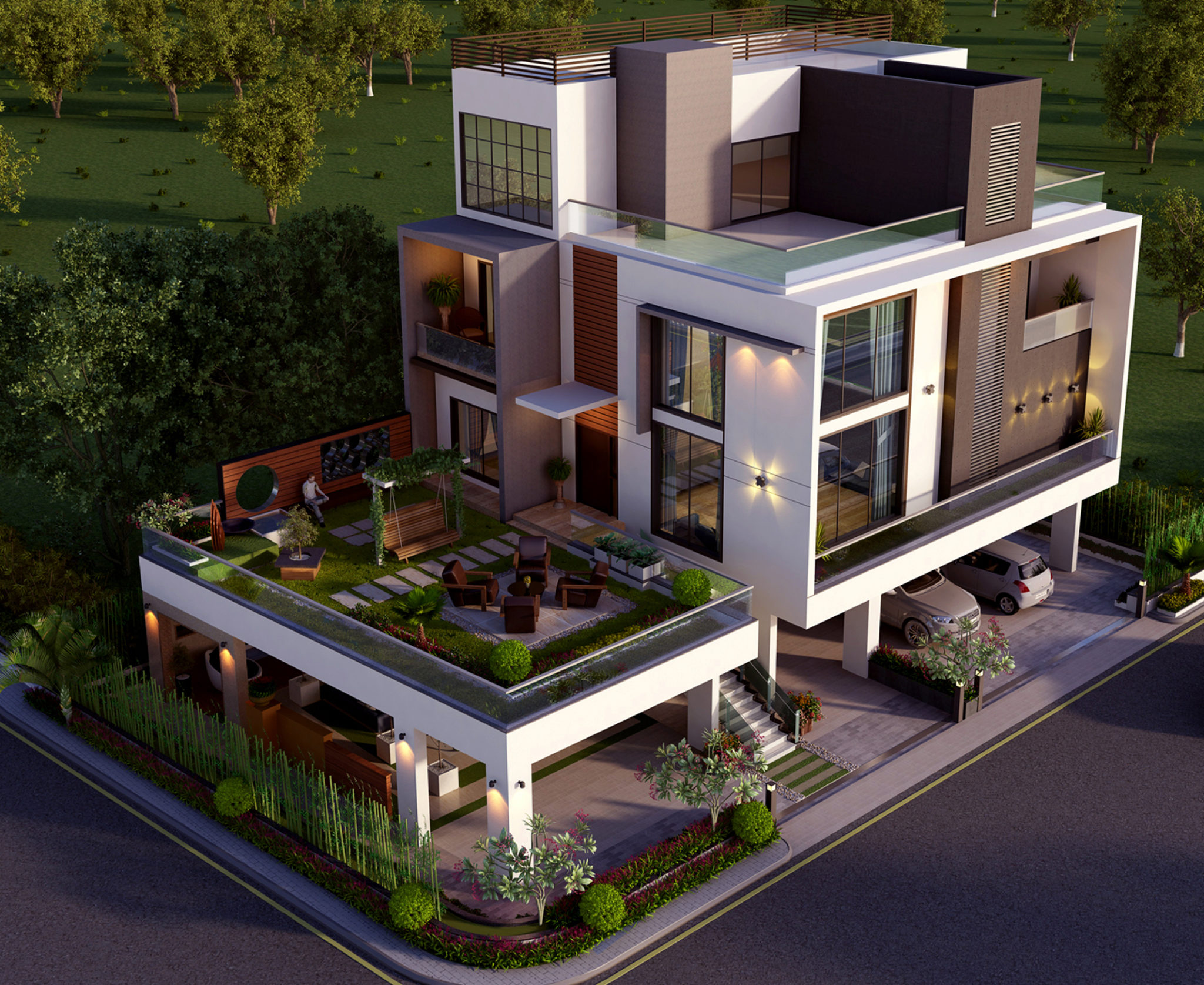 Punitbhai Gokuldham Bungalow at Surat