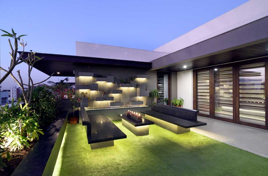 Roof Top Balcony Interior Design