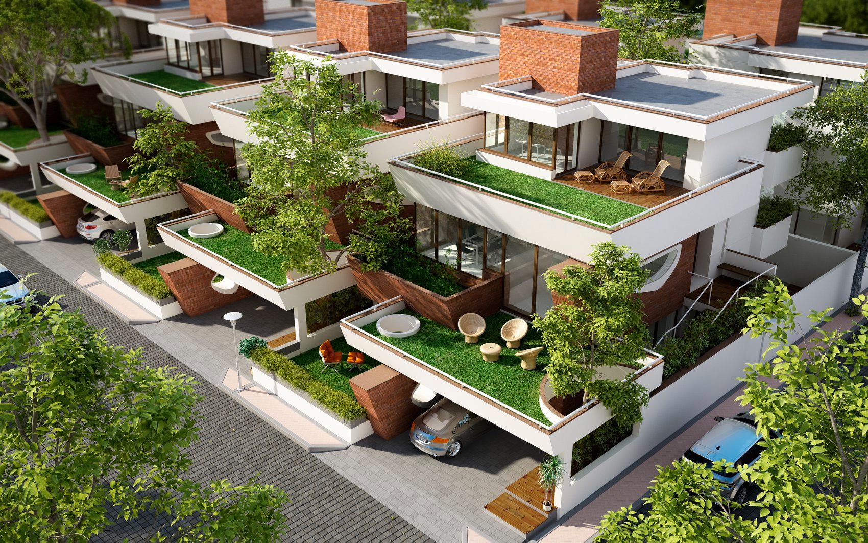 Row House Architectural Design