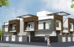 Row House Architecture Design