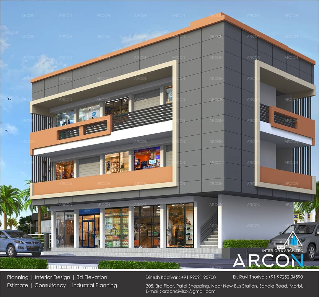 Shopping Complex Architectural Design