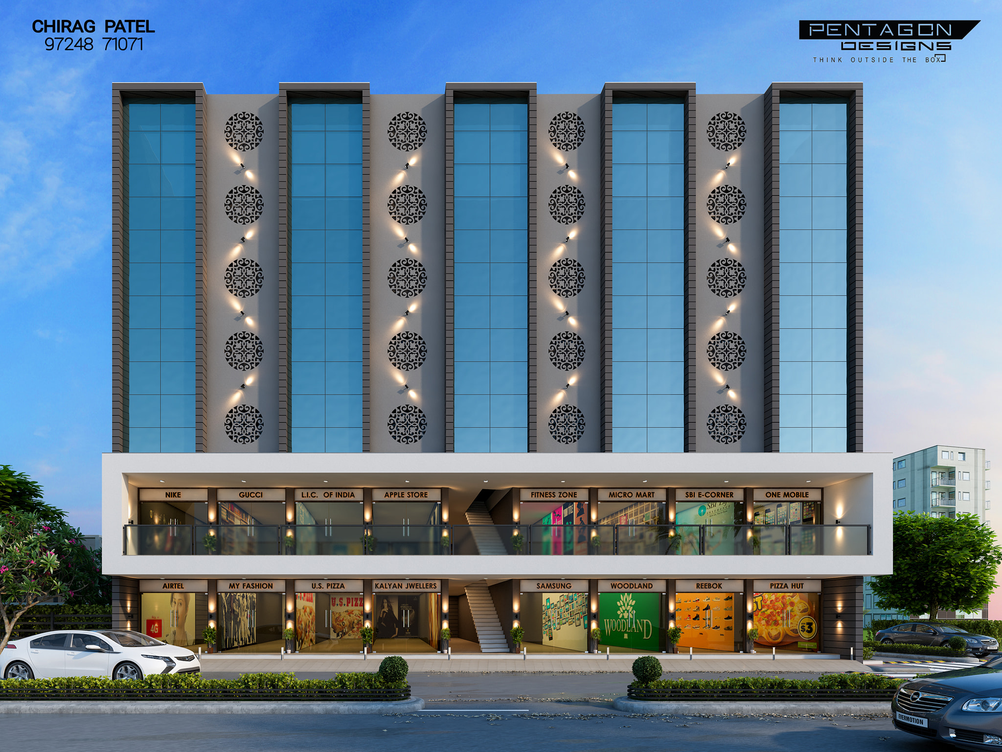 Shopping Mall Architectural Design