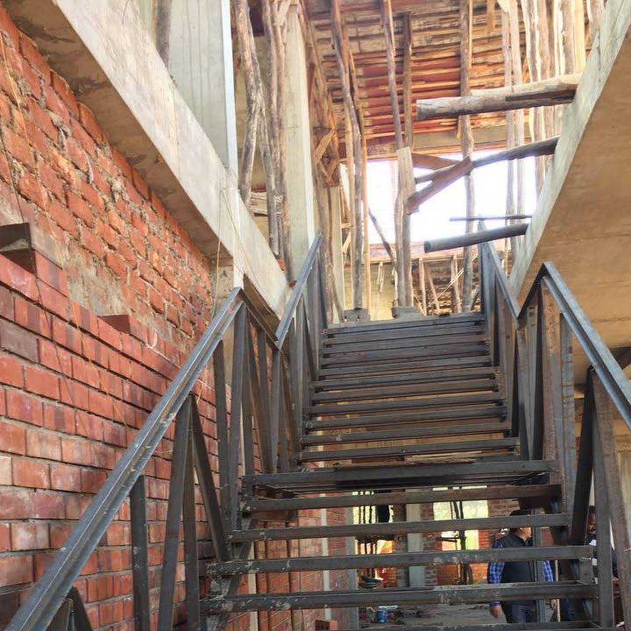 Staircase Design - Lady K.C. Roy Memorial School - Ranchi