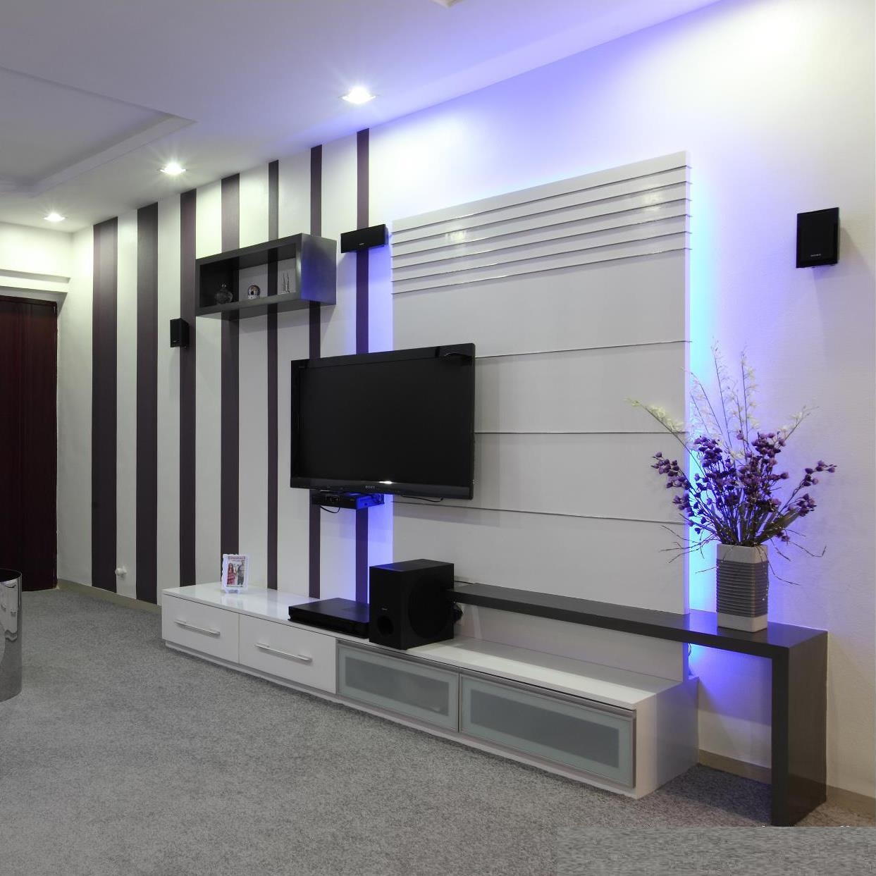 T. V. Unit Interior Design