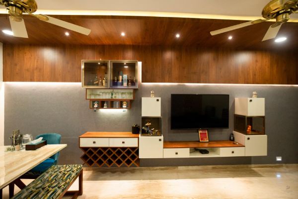 T.V. Unit Interior Design - 01
