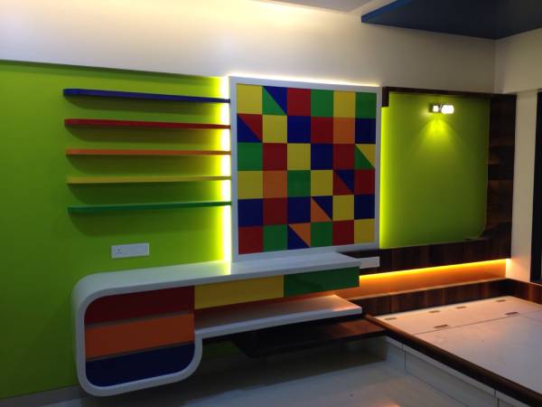TV Unit Interior Design - 01