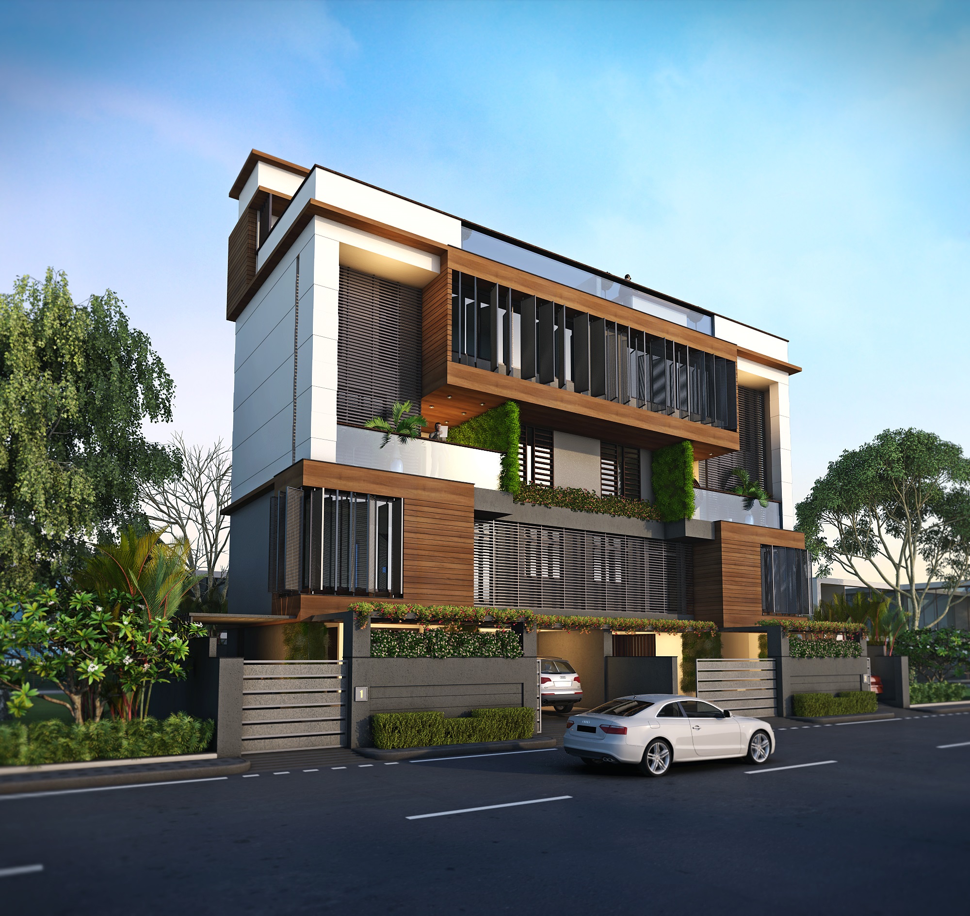Twin Bungalow Design