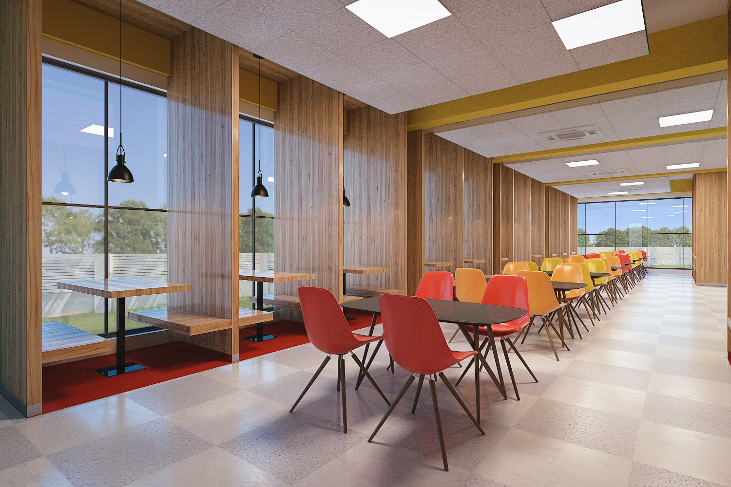 Canteen Interior Design