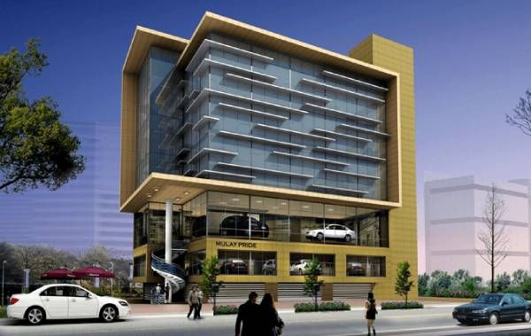 Exterior View of Commercial Project