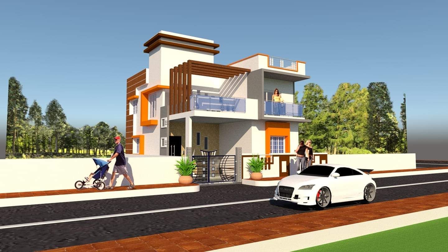 Exterior Design of Bungalow
