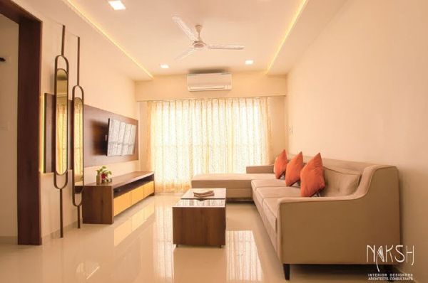 3BHK Residence Interior Design Project (Borivali, Mumbai) - 1