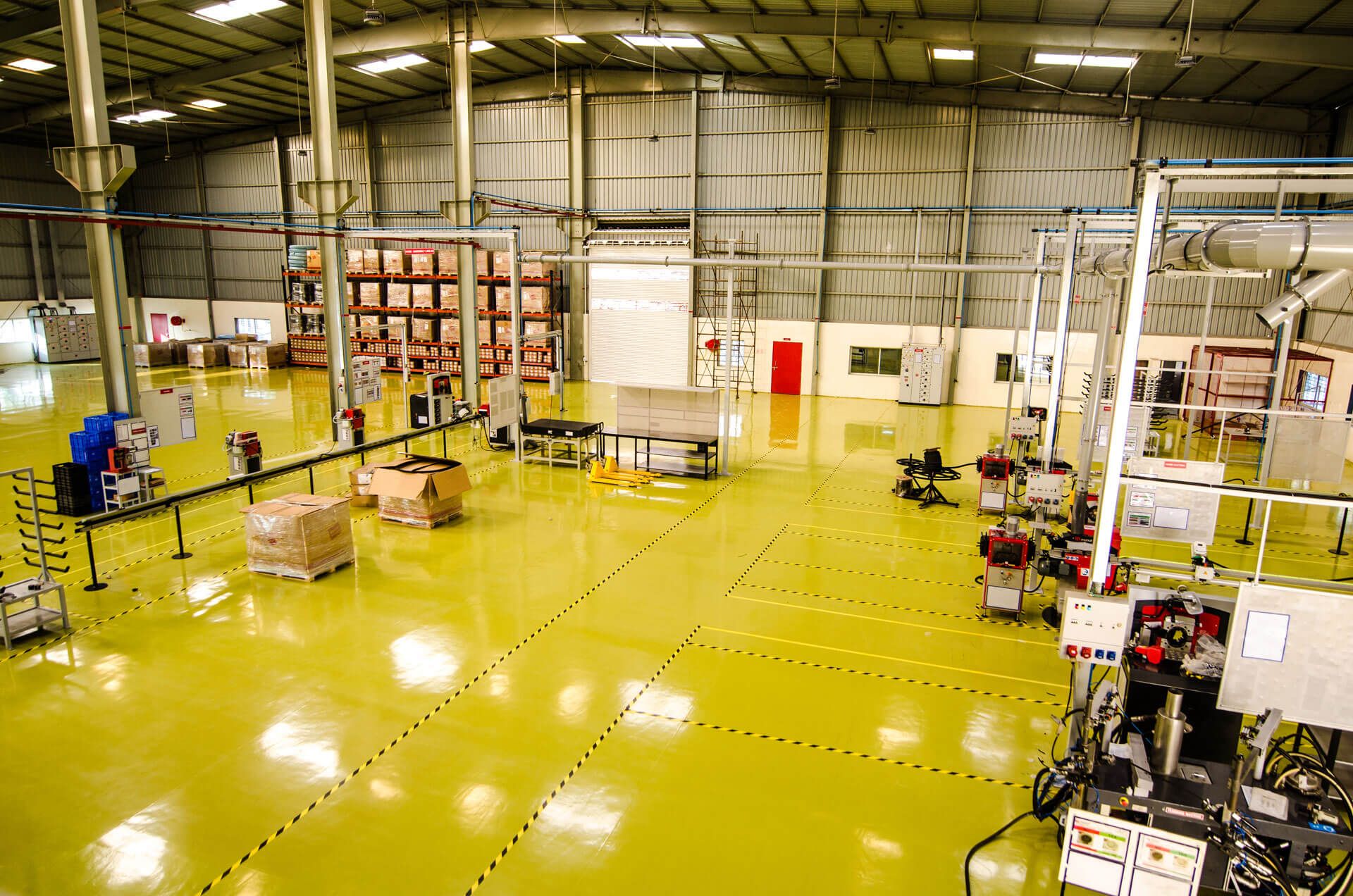 Industrial Area Interior Design
