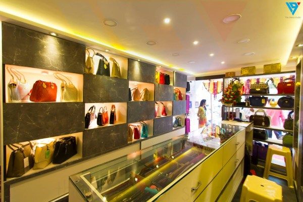 Navkar Bag Shop Interior Design - 01