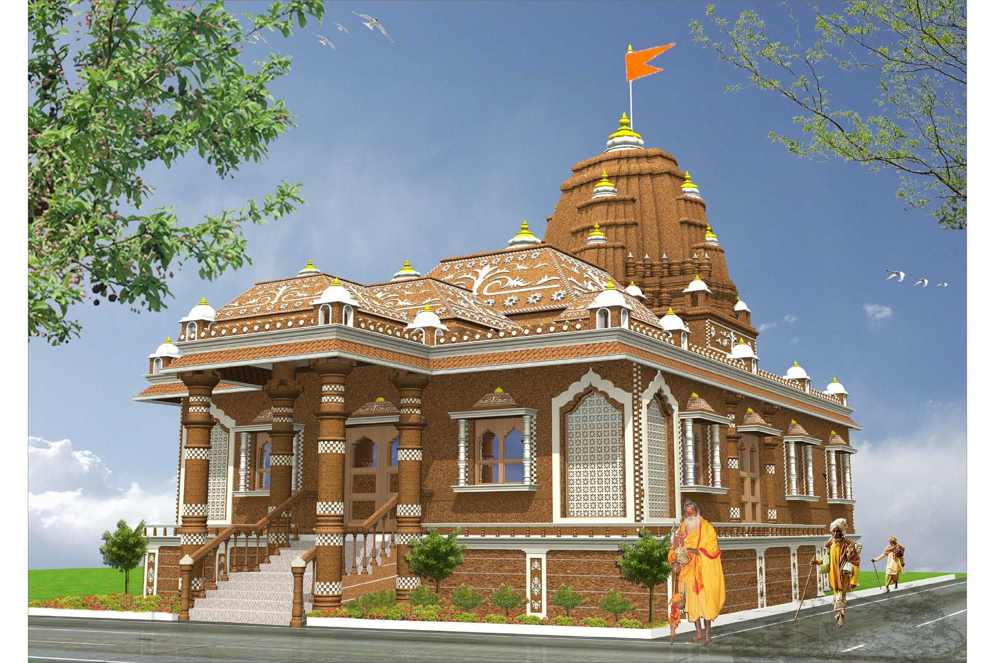 Temple Architecture Design