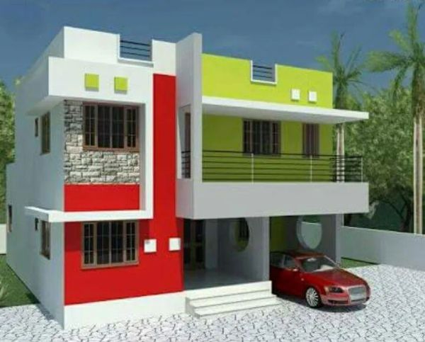 Bungalow Exterior Design - 1