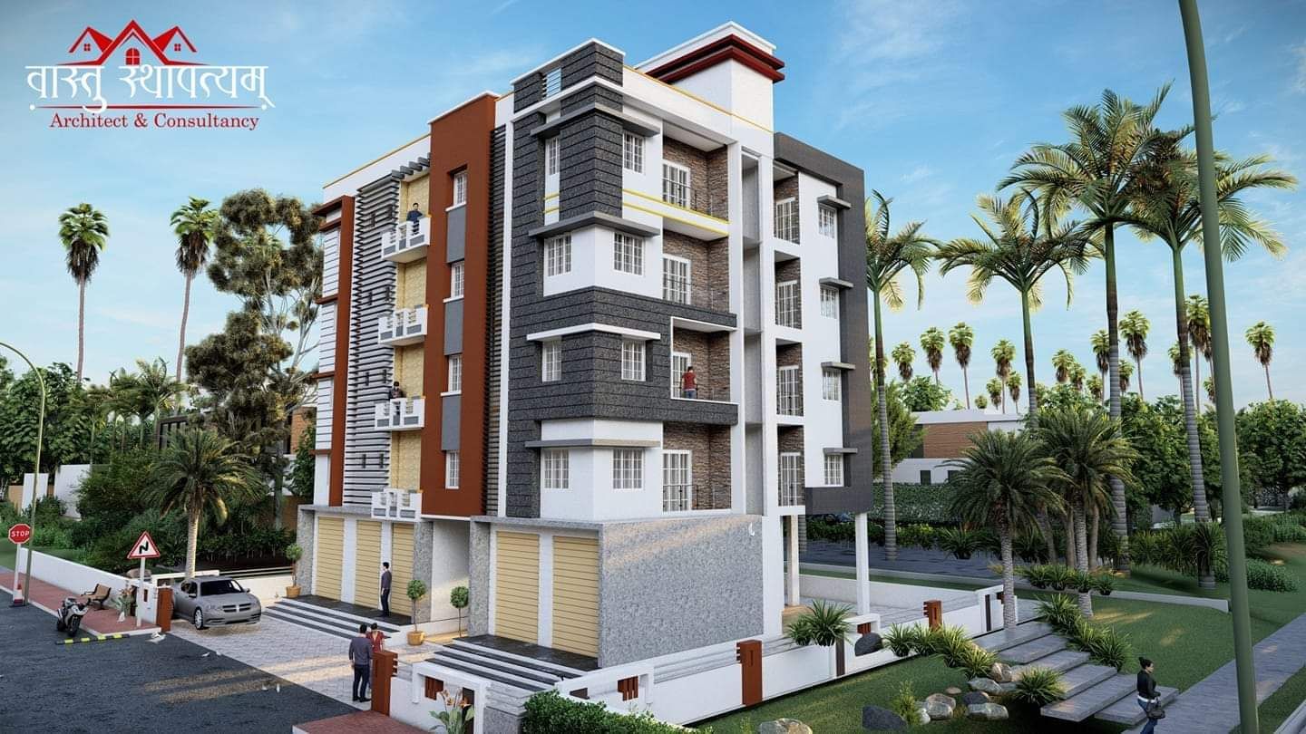 Exterior Design of Apartment