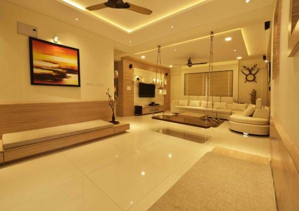 Living Room Interior Design - Kamal Kunj, Pune