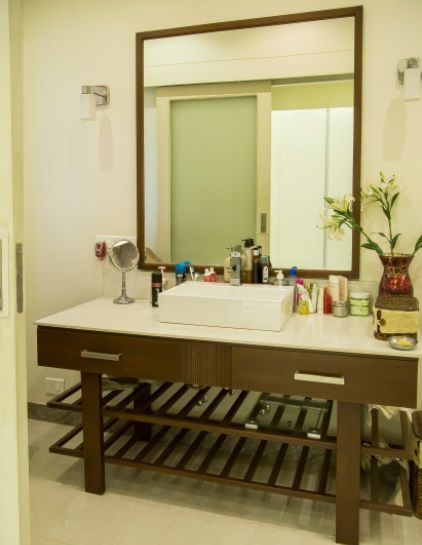 Wash Basin Area Interior Design