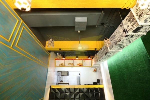 The Appetite Momos Food Shop Interior, Kanjurmarg