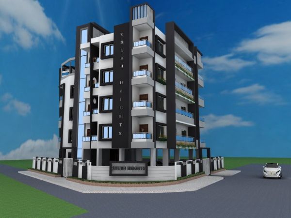 Exterior View of Low Rise Apartment