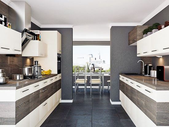 Parallel Kitchen Interior Design