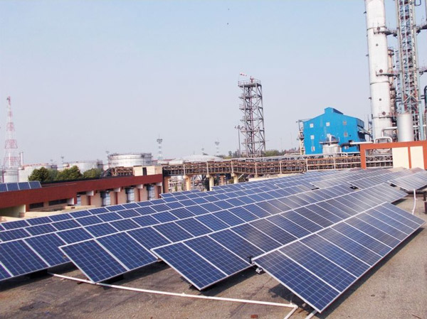 300 KW Roof Top Grid Tied Solar System, Indian Oil Corporation (IOCL), Mathura