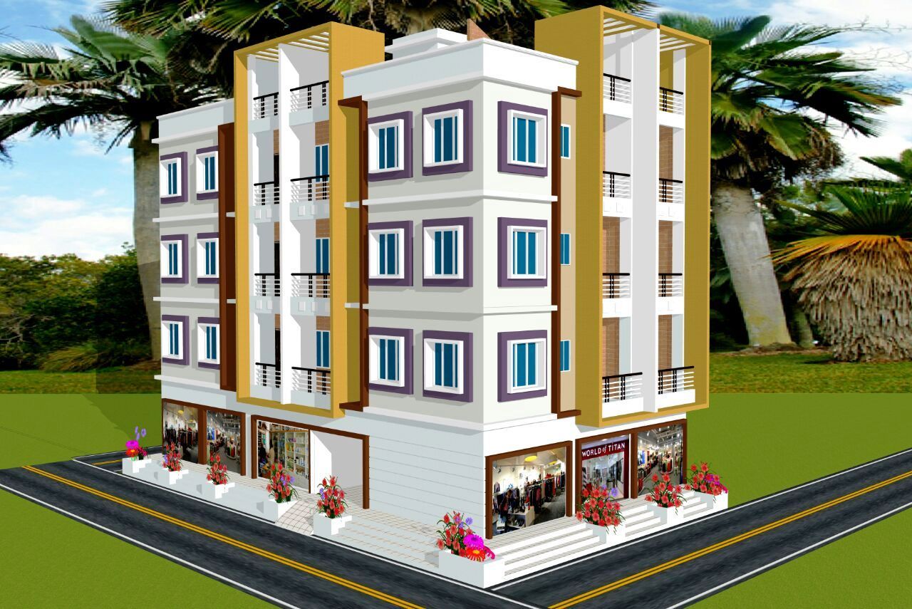 Residential Apartment Architecture Design - 1