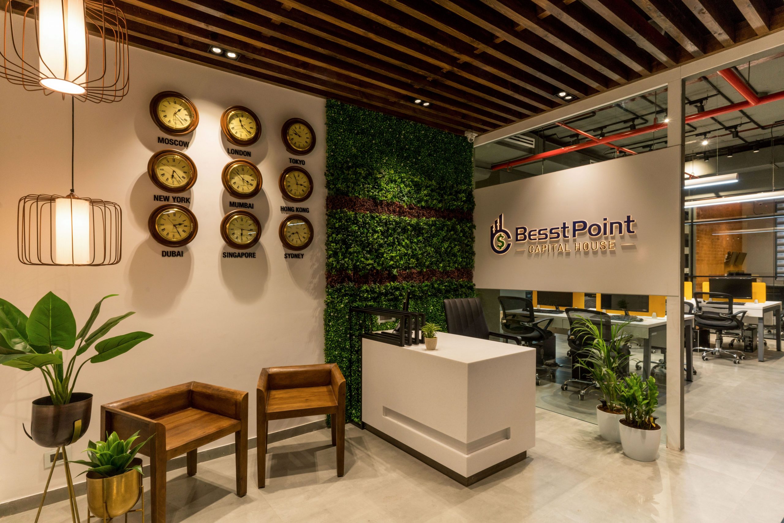 Office Reception area