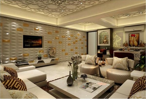 Living Room Interior Design Project, (Dombivali)