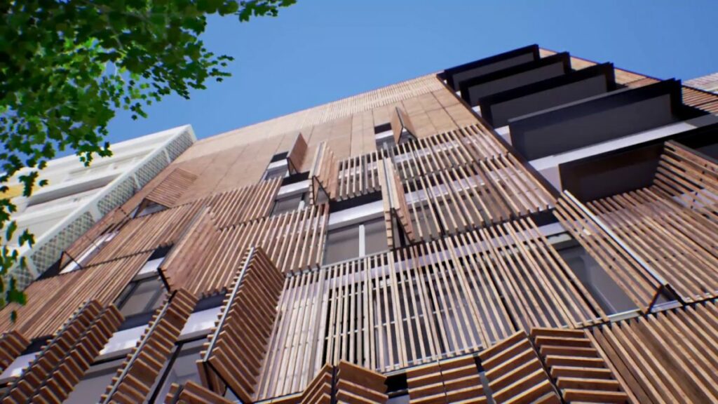 Moving Facade