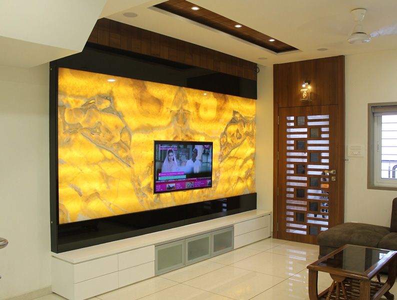 Backlit TV Unit