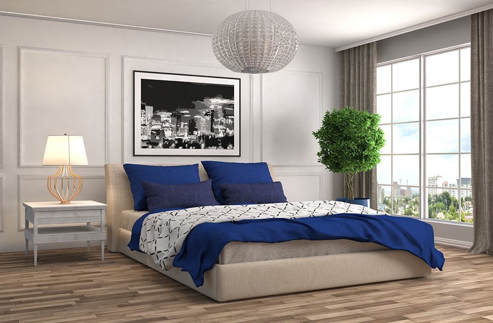 Bedside Decor with Planter
