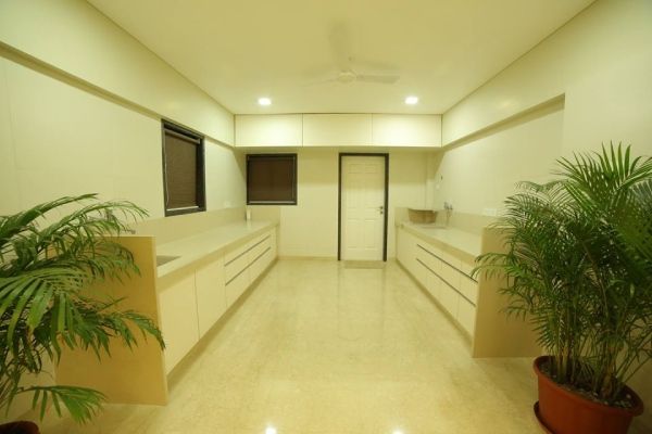 Corridor or Parallel or Galley Kitchen