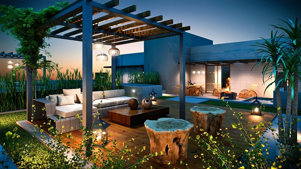 Landscape Design For Veranda