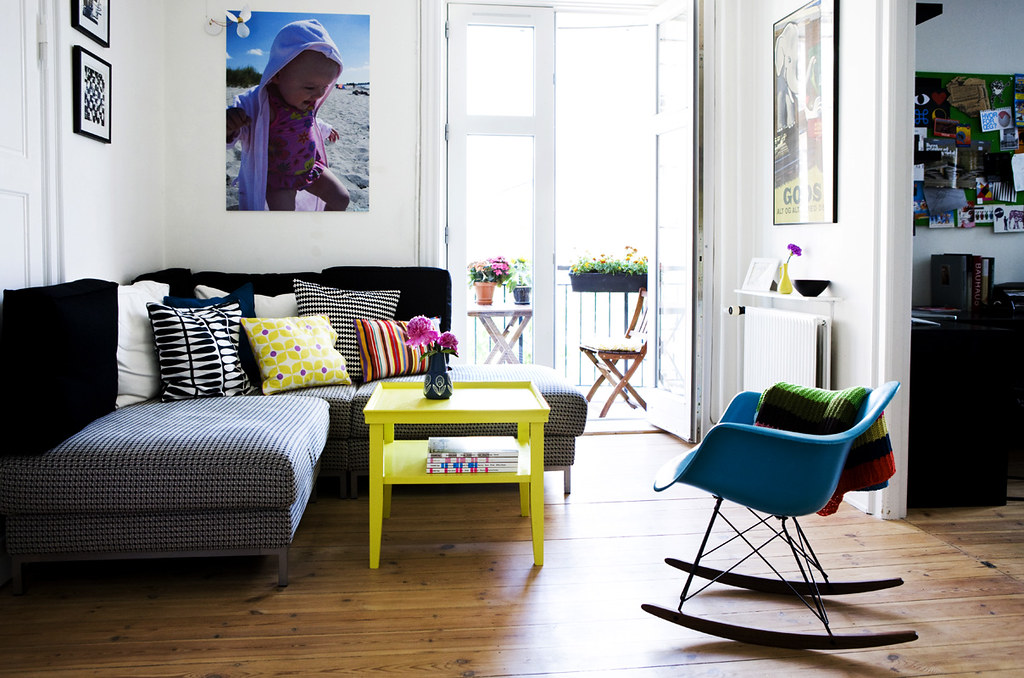 Living room with Rocking Chair