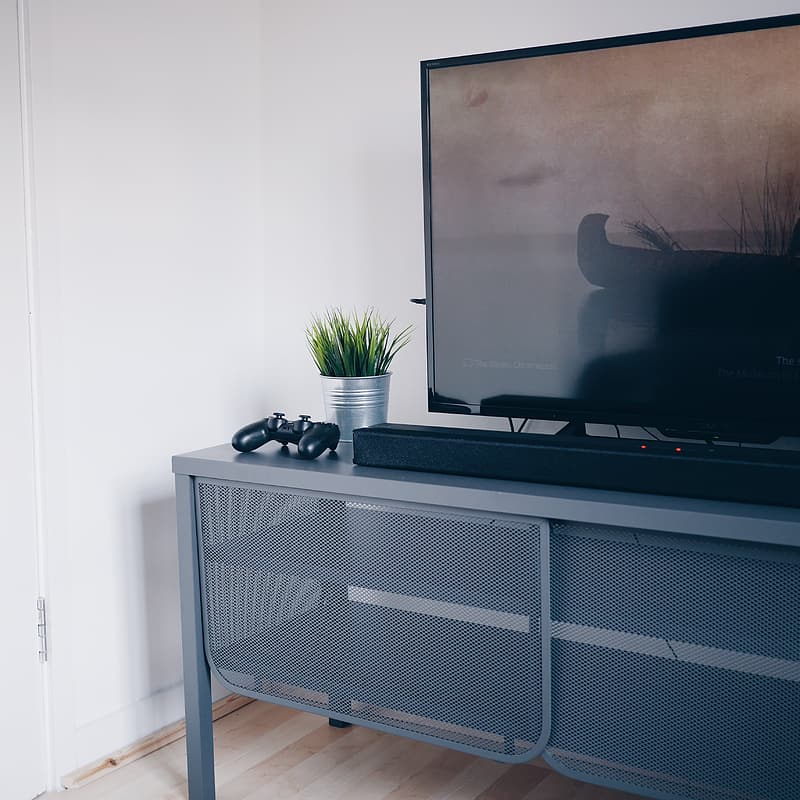 Metal TV Unit