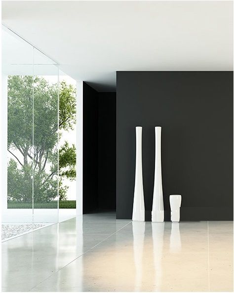 Sleek & Modern Bright White Planters
