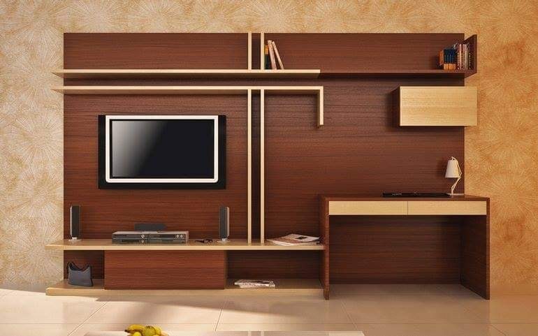 TV Unit Cum Study Table