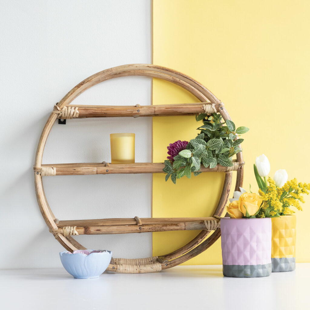 Cane Wall Shelves Cane Wall Shelves