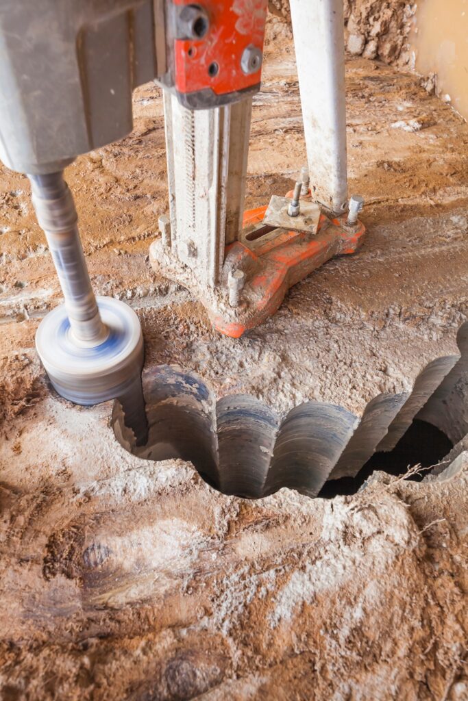Diamond Concrete Core Drill Machine