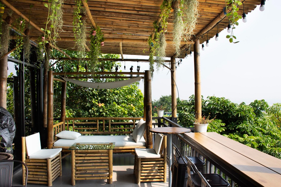 Deck with Partial or Full Porch Roof